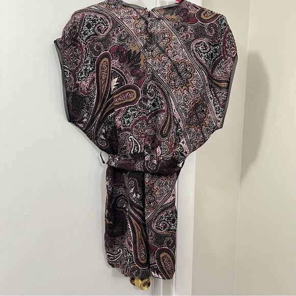 ALLSAINTS Reid Scarf Playsuit Size 0 - Picture 12 of 16